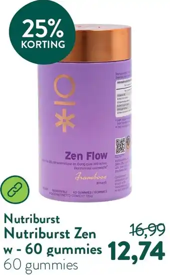 Holland & Barrett Nutriburst Zen flow aanbieding