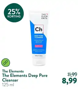 Holland & Barrett The Elements Deep Pore Cleanser aanbieding