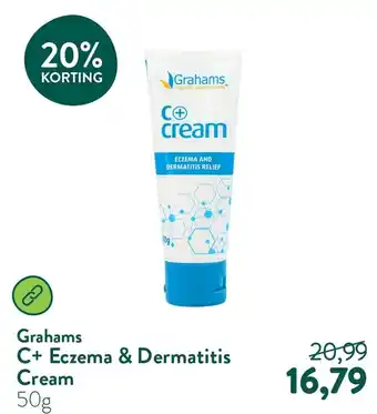 Holland & Barrett Grahams C+ Eczema & Dermatitis Cream aanbieding