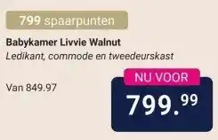 Van Asten BabySuperstore Babykamer Livvie Walnut aanbieding