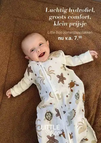 Van Asten BabySuperstore Little Boo zomerslaapzakken aanbieding