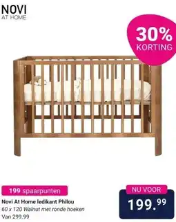 Van Asten BabySuperstore Novi At Home ledikant Philou aanbieding