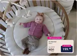 Van Asten BabySuperstore Box Mila Rond Walnut aanbieding