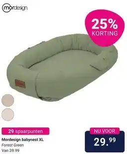 Van Asten BabySuperstore Mordesign babynest XL aanbieding