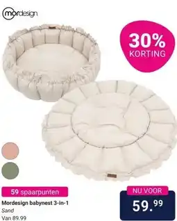 Van Asten BabySuperstore Mordesign babynest 3-in-1 aanbieding