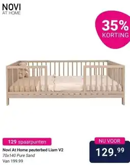 Van Asten BabySuperstore Novi At Home peuterbed Liam V2 aanbieding