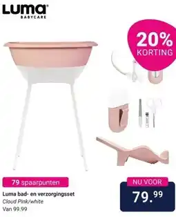 Van Asten BabySuperstore Luma bad- en verzorgingsset aanbieding