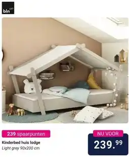 Van Asten BabySuperstore Kinderbed huis lodge aanbieding