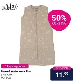 Van Asten BabySuperstore Slaapzak zonder mouw Sleep aanbieding