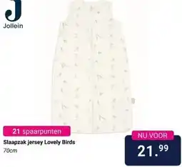 Van Asten BabySuperstore Slaapzak jersey Lovely Birds aanbieding