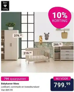 Van Asten BabySuperstore Babykamer Mees aanbieding