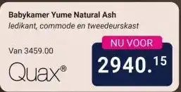 Van Asten BabySuperstore Babykamer Yume Natural Ash aanbieding