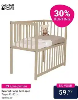 Van Asten BabySuperstore Colorfull Home Dewi open aanbieding