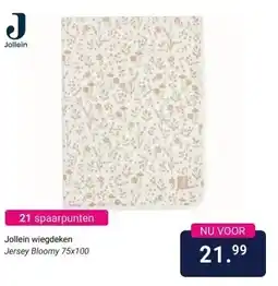 Van Asten BabySuperstore Jollein wiegdeken aanbieding