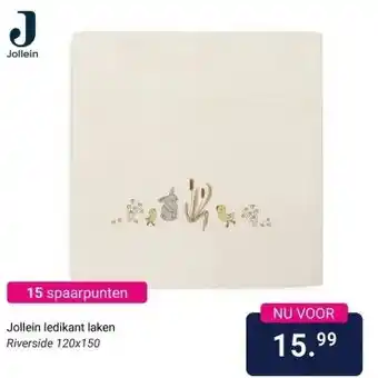Van Asten BabySuperstore Jollein ledikant laken aanbieding