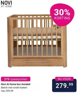 Van Asten BabySuperstore Novi At Home box Annabel aanbieding