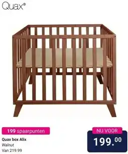 Van Asten BabySuperstore Quax box Alix aanbieding