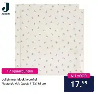 Van Asten BabySuperstore Jollein multidoek hydrofiel aanbieding