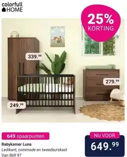 Van Asten BabySuperstore Babykamer Luna aanbieding