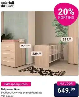 Van Asten BabySuperstore Babykamer Noah aanbieding