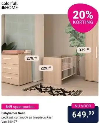 Van Asten BabySuperstore Babykamer Noah aanbieding