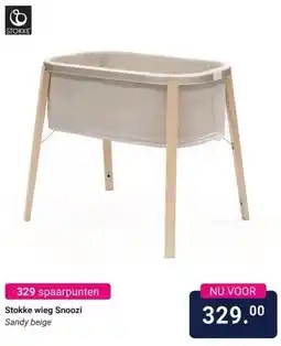 Van Asten BabySuperstore Stokke wieg Snoozi aanbieding