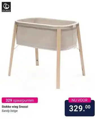Van Asten BabySuperstore Stokke wieg Snoozi aanbieding