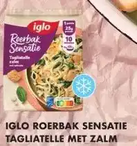 Albert Heijn IGLO ROERBAK SENSATIE TAGLIATELLE MET ZALM aanbieding