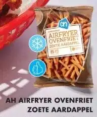 Albert Heijn AH AIRFRYER OVENFRIET ZOETE AARDAPPEL aanbieding