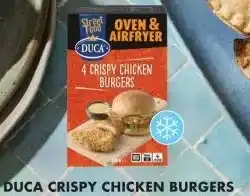 Albert Heijn DUCA CRISPY CHICKEN BURGERS aanbieding
