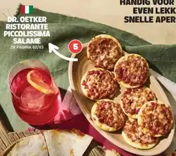 Albert Heijn DR. OETKER RISTORANTE PICCOLISSIMA SALAME aanbieding