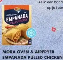 Albert Heijn MORA OVEN & AIRFRYER EMPANADA PULLED CHICKEN aanbieding
