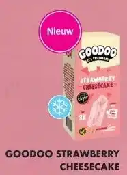 Albert Heijn GOODOO STRAWBERRY CHEESECAKE aanbieding
