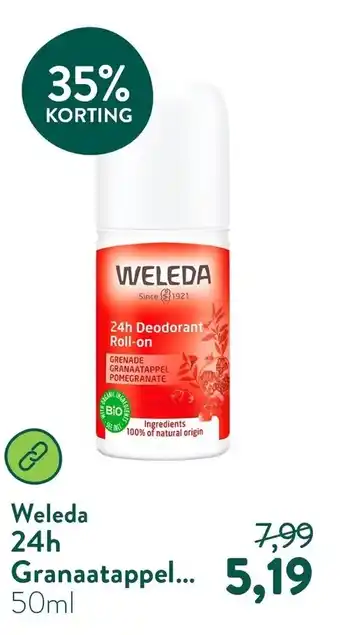 Holland & Barrett Weleda 24h Fresh Cotton Granaatappel aanbieding