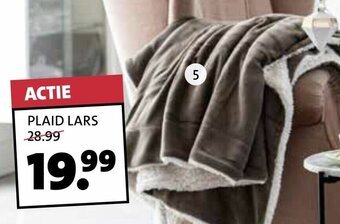 Intratuin Plaid Lars aanbieding
