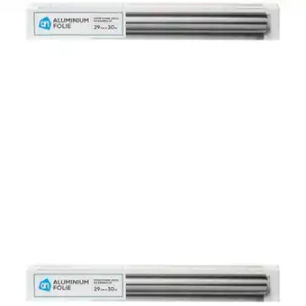 Albert Heijn AH Aluminiumfolie 2-pack aanbieding