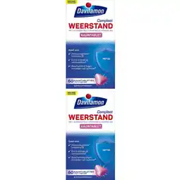Albert Heijn Davitamon Compleet Weerstand Kauw 2-pack aanbieding