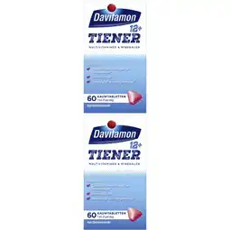 Albert Heijn Davitamon Tiener Multivitamines 2-pack aanbieding