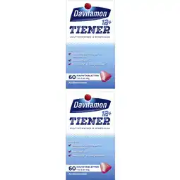 Albert Heijn Davitamon Tiener Multivitamines 2-pack aanbieding