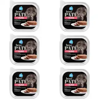 Albert Heijn AH Luxe patÃ just beef 6-pack aanbieding