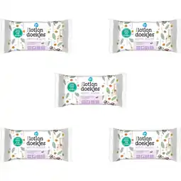 Albert Heijn AH Baby lotiondoekjes extra zacht 6-pack aanbieding