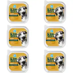 Albert Heijn AH Pate senior rijk aan kip 6-pack aanbieding