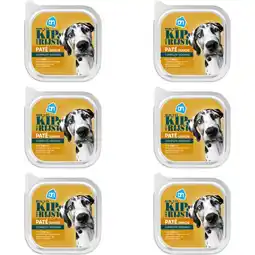 Albert Heijn AH Pate senior rijk aan kip 6-pack aanbieding