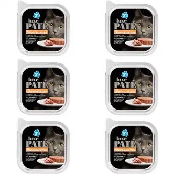 Albert Heijn AH Luxe patÃ eend en kalkoen 6-pack aanbieding