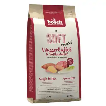 Zooplus 1kg Bosch HPC Soft Maxi waterbuffel & Zoete aardappel droogvoer voor honden aanbieding