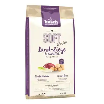 Zooplus bosch Soft Senior Geit & Aardappel Hondenvoer - 12,5 kg aanbieding