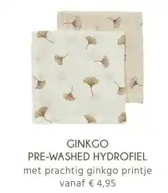 Van Asten BabySuperstore GINKGO PRE-WASHED HYDROFIEL aanbieding
