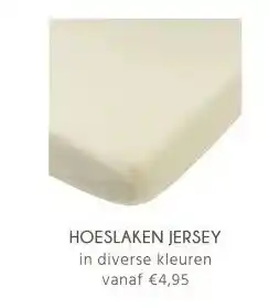 Van Asten BabySuperstore HOESLAKEN JERSEY aanbieding