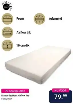 Van Asten BabySuperstore Matras ledikant Airflow Pro aanbieding