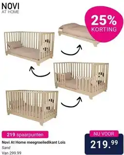 Van Asten BabySuperstore Novi At Home meegroeiledikant Lois aanbieding